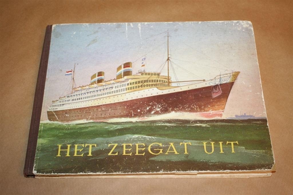 Het Zeegat uit — Compleet Plaatjesalbum Zeevaart 1952, Ophalen of Verzenden, Gelezen
