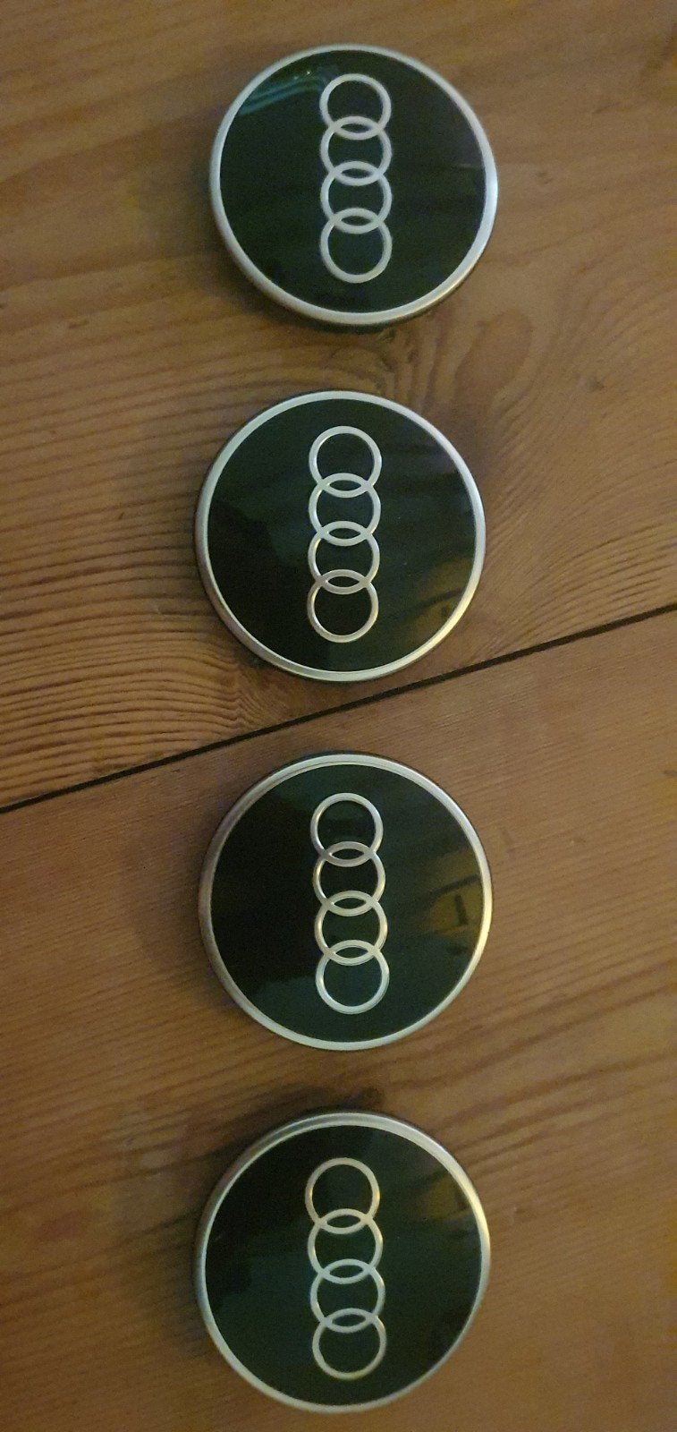 Audi Naafdoppen 60mm - Set van 4, Ophalen of Verzenden, Nieuw