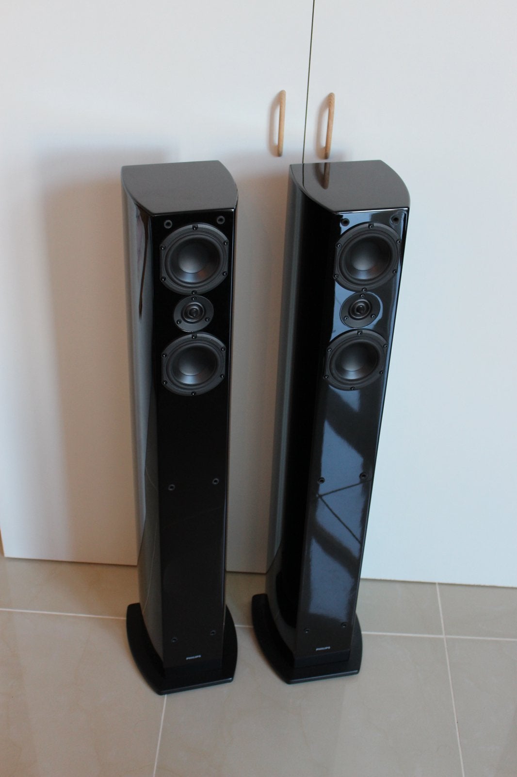 Vifa Peerless high-end zuil luidsprekers pianolak zwart, Ophalen, Overige merken