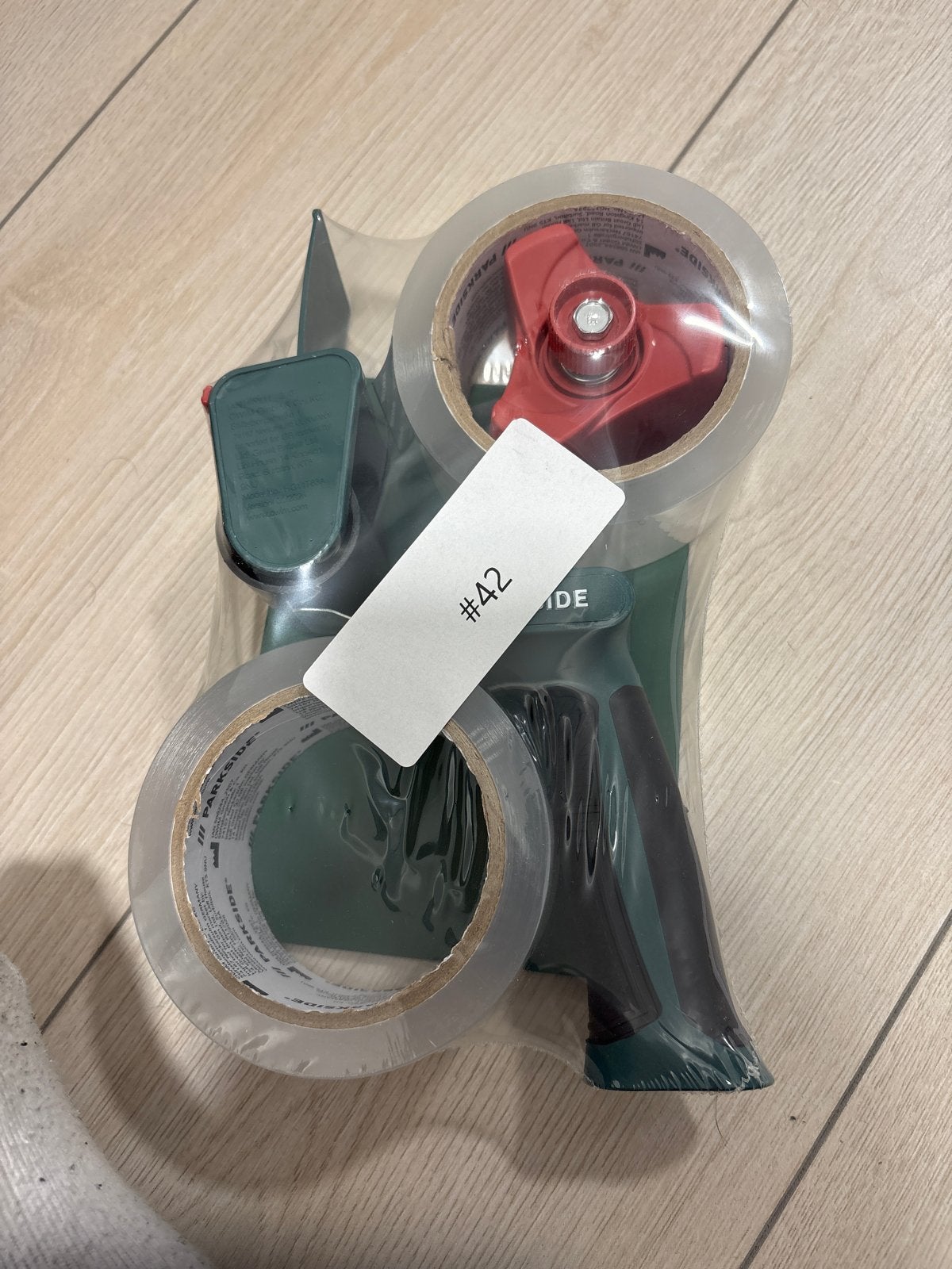 Parkside Tape Dispenser met 2 rollen tape, Ophalen of Verzenden