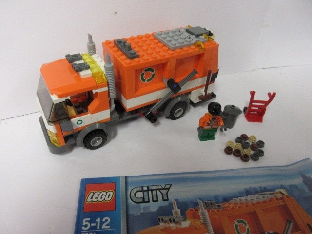 7991, City vuilnisauto., Ophalen of Verzenden, Zo goed als nieuw, Complete set, Lego