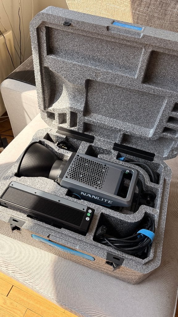 Nanlite FC-500C RGBWW LED Studio Light + Para 120 Softbox, Ophalen, Lamp of Flitsset