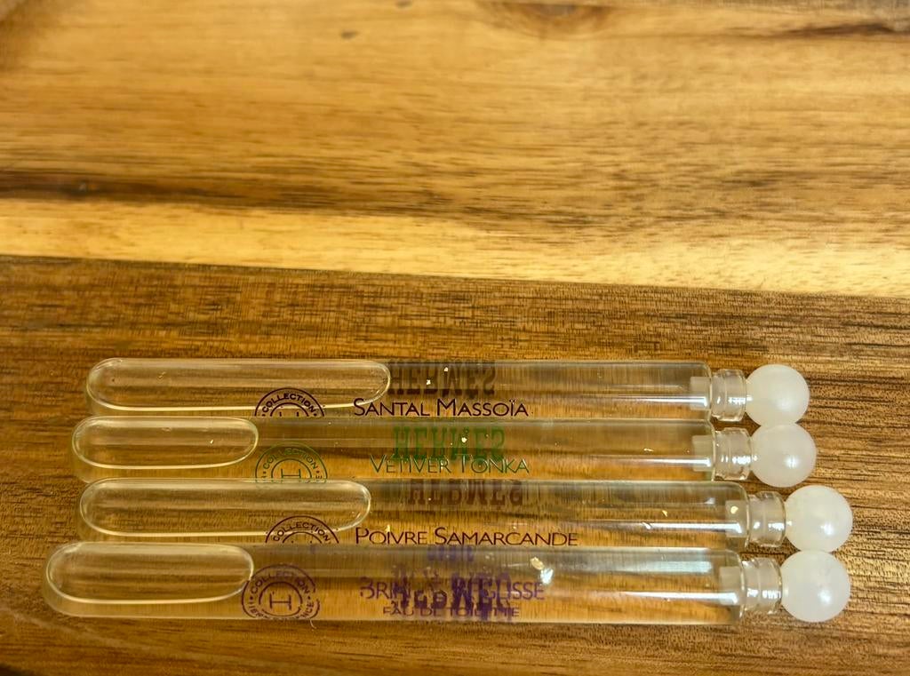 Hermes miniatuur 4ml - Tonka, Reglisse, Massoia & Samarcande, Verzenden