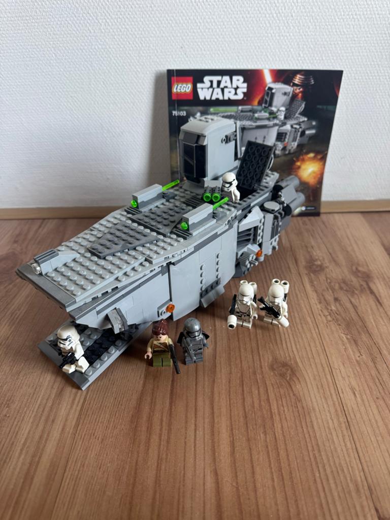 LEGO Star Wars 75103 First Order Transporter, Compleet, Star Wars, Lego, Ophalen of Verzenden