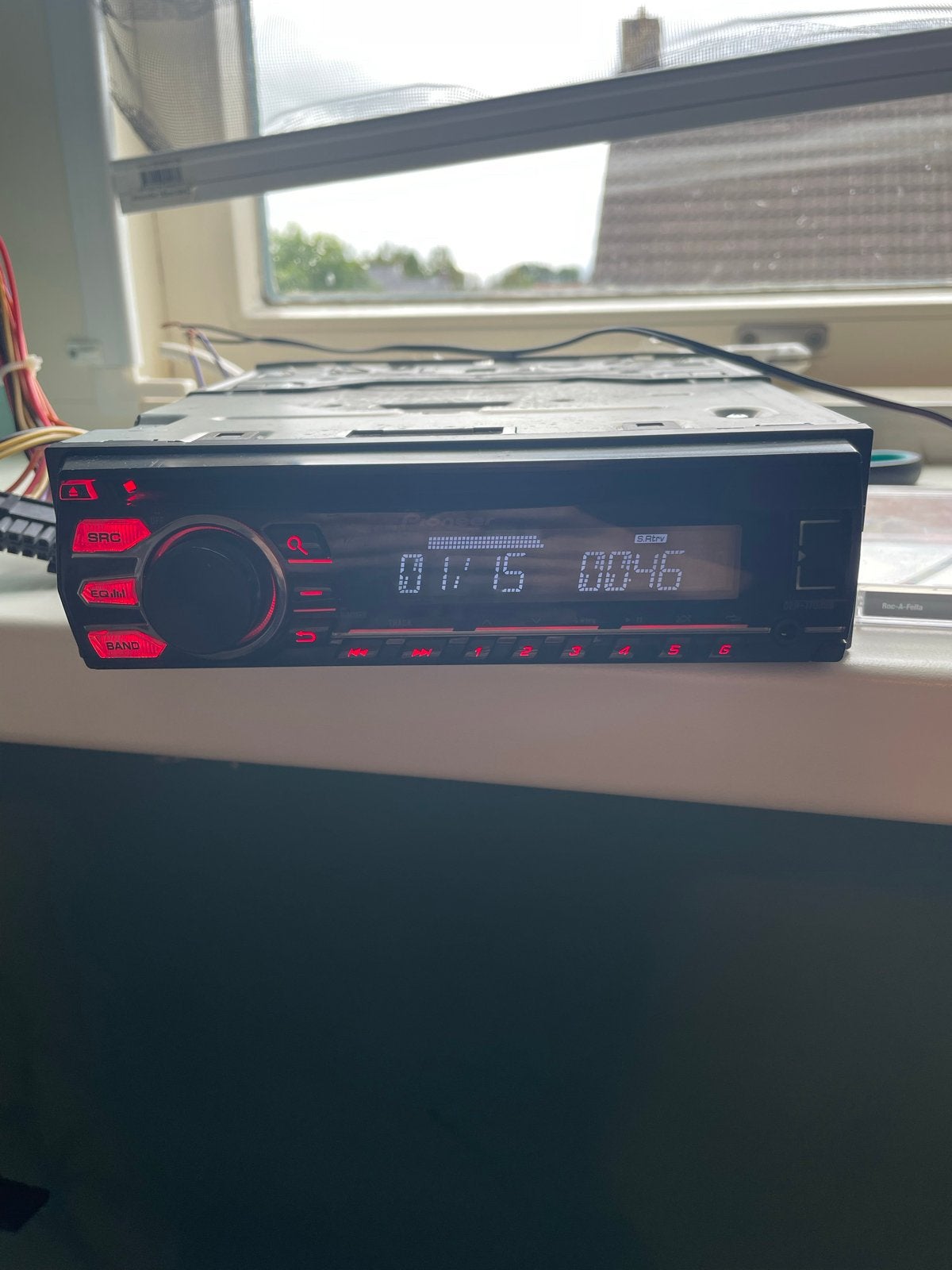 Pioneer DEH-1700UB Autoradio - CD, Radio, AUX, USB, Ophalen of Verzenden, Zo goed als nieuw