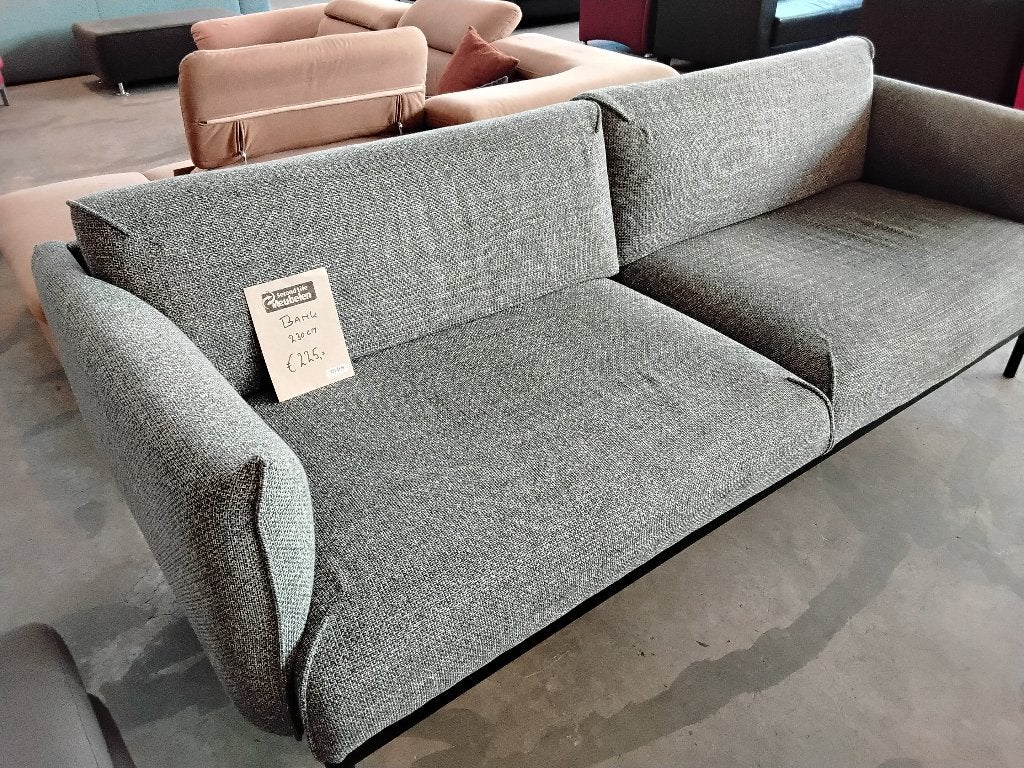 Mooie bank 230cm! Voor 225=. Second Life Wolvega, Huis en Inrichting, Banken | Bankstellen, Ophalen, Driepersoons, 75 tot 100 cm