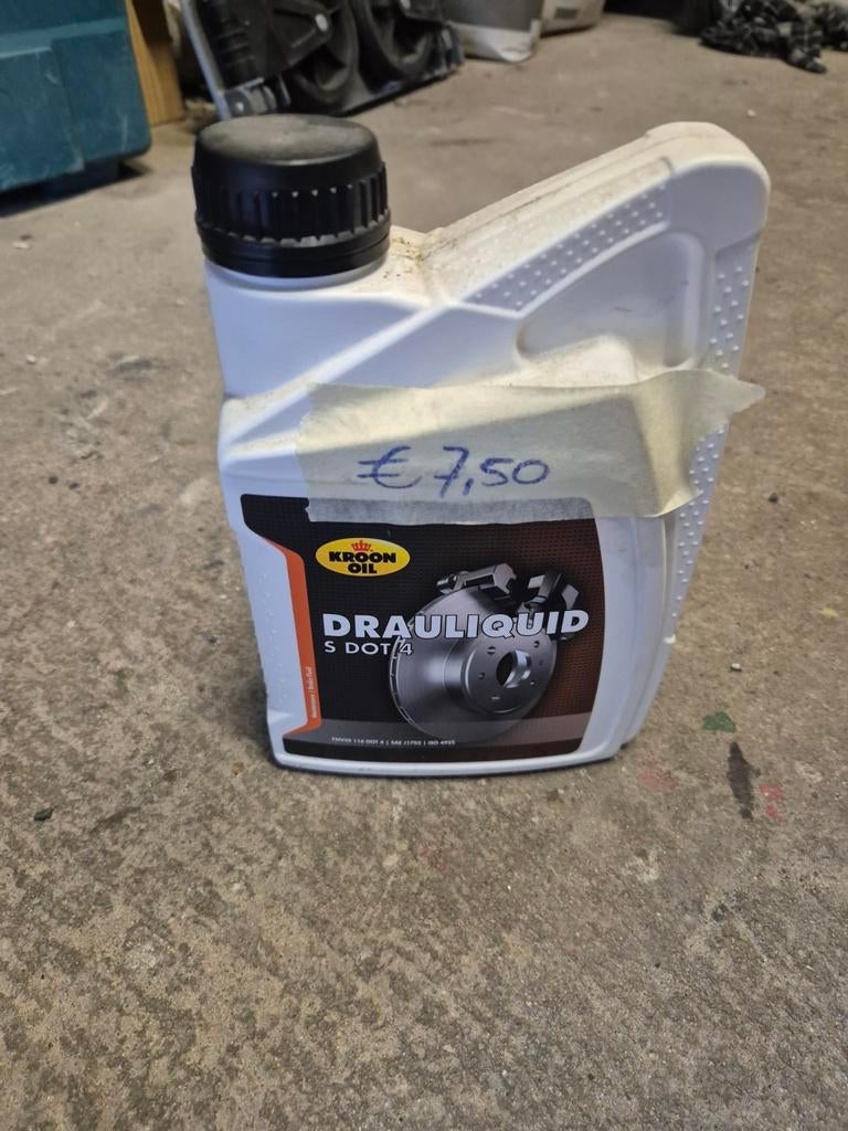Kroon Oil Drauliquid S DOT 4 Remvloeistof, Auto-onderdelen, Remmen en Aandrijving, Nieuw, Ophalen