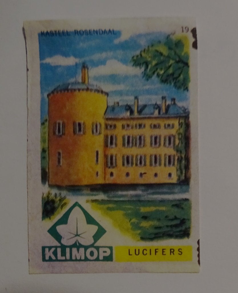 Kasteel   ROSENDAAL, Verzamelen, Verzenden, Zo goed als nieuw, Luciferdoosjes of -merken