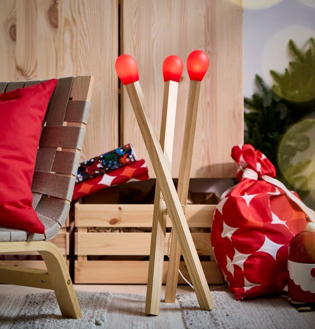 Ikea Strala lucifer lamp X lucas bazle, Ophalen, Nieuw, Minder dan 100 cm