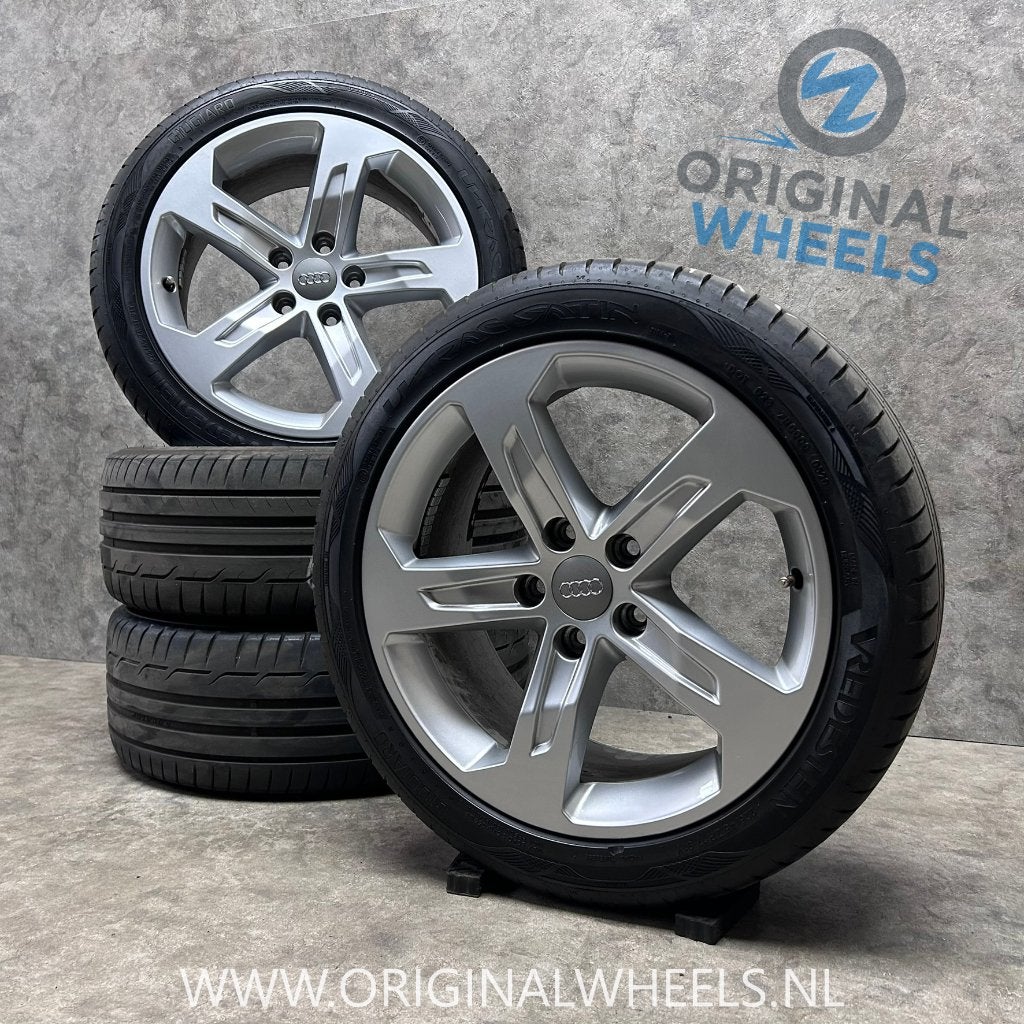 diversen 17 inch originele velgen + zomerbanden Audi A3