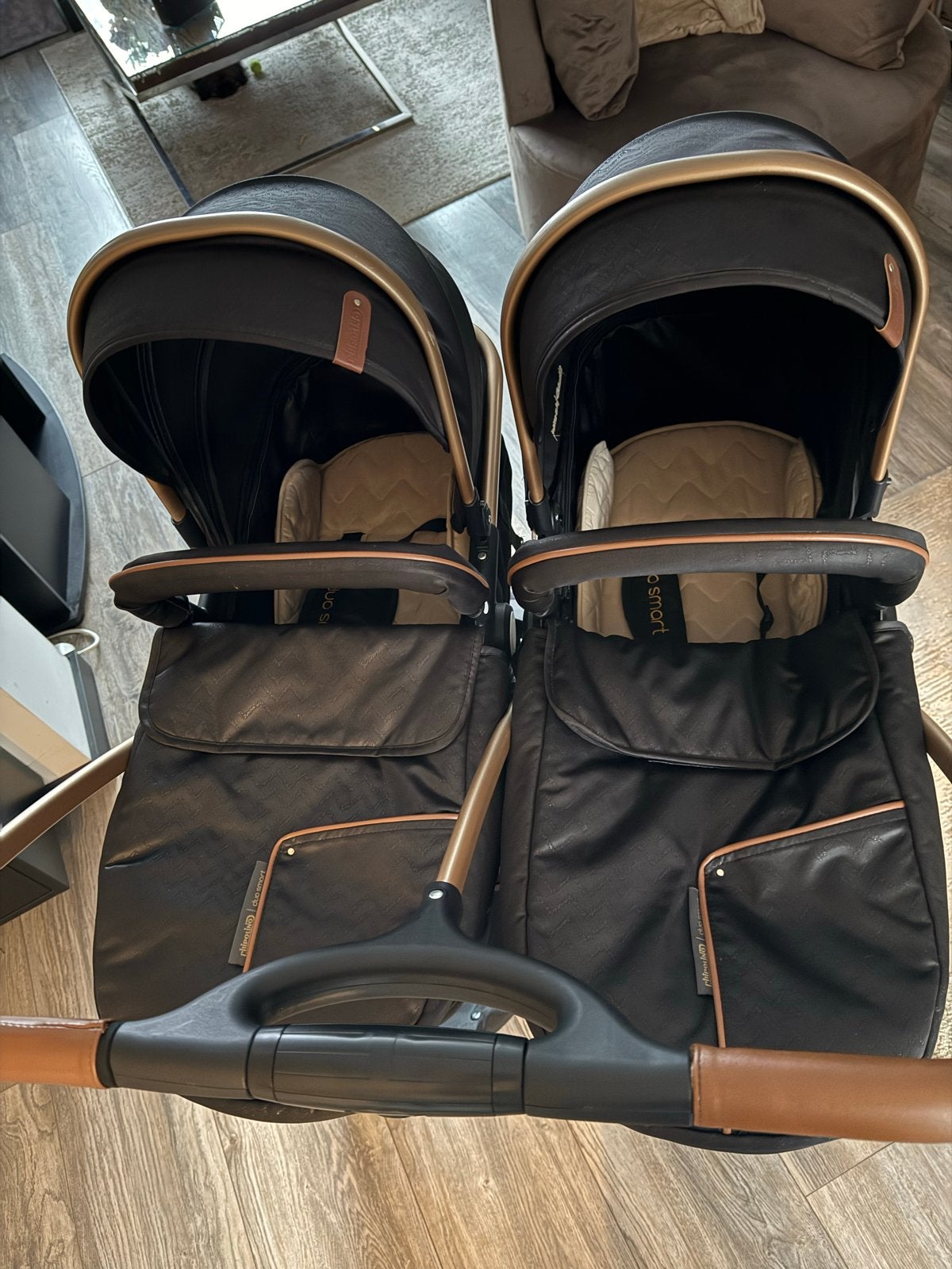 Chipolino Duo Smart Duowagen met 2 Maxi-Cosi's, Duowagen, Zo goed als nieuw, Combiwagen, Ophalen