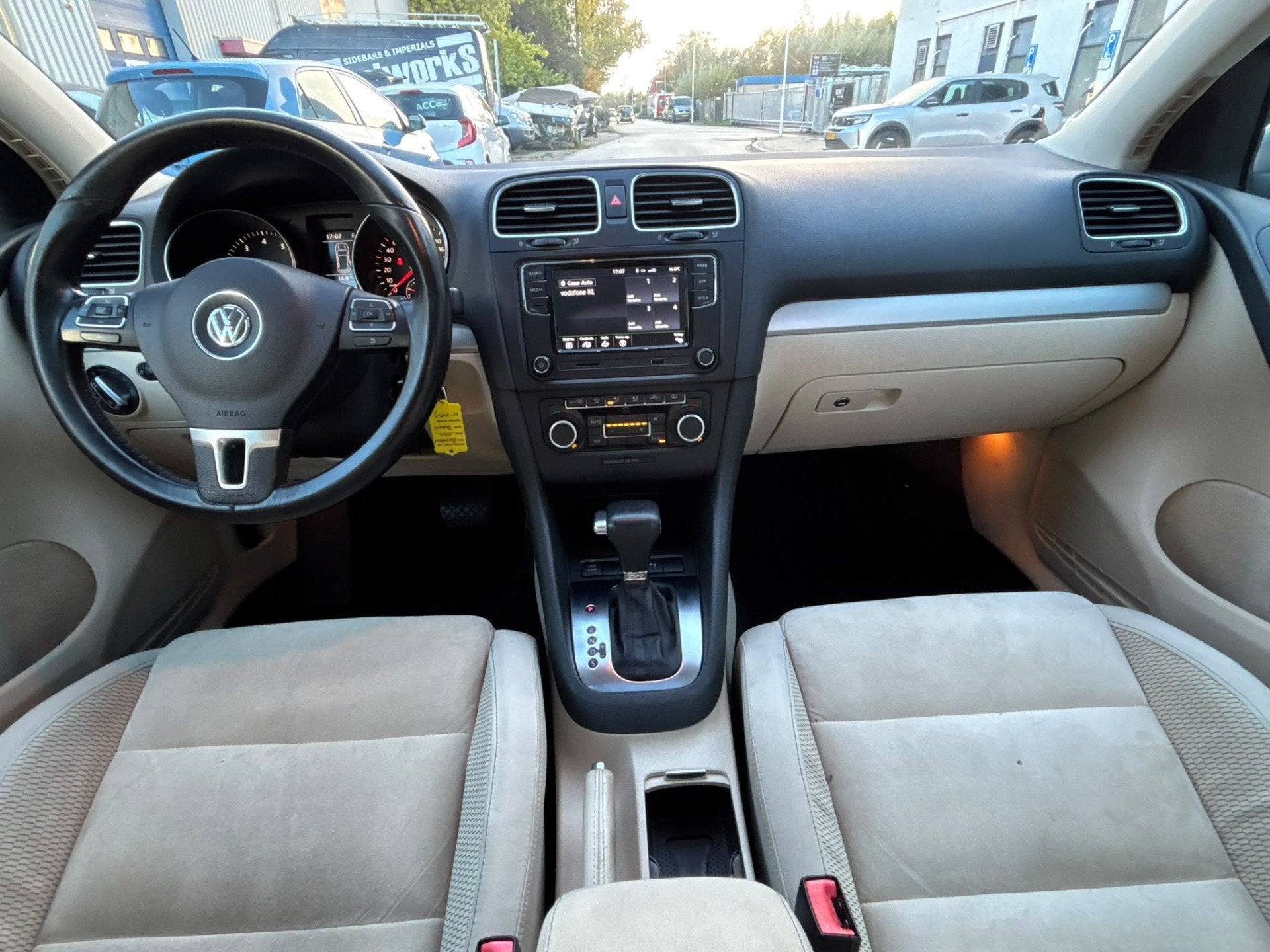 Volkswagen Golf 1.4 TSI Highline AUTOMAAT / 158 DKM / SCHUIF, Euro 5, Gebruikt, 4 cilinders, Blauw