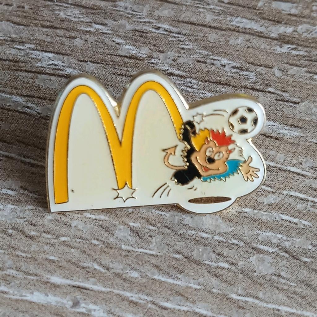 McDonald's Pin badge Voetbal Ronald McDonald uefa EK 2000, Verzamelen, Speldjes, Pins en Buttons, Ophalen of Verzenden, Gebruikt