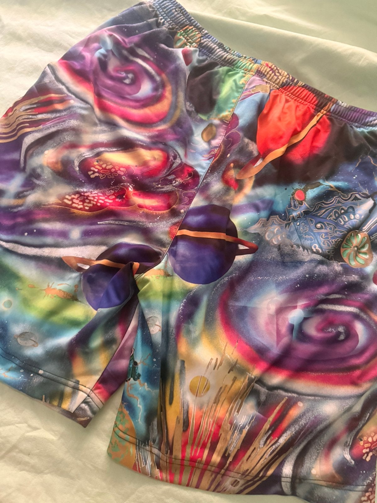 Australian broek kort, Ophalen, Zo goed als nieuw, Maat 52/54 (L), Blauw