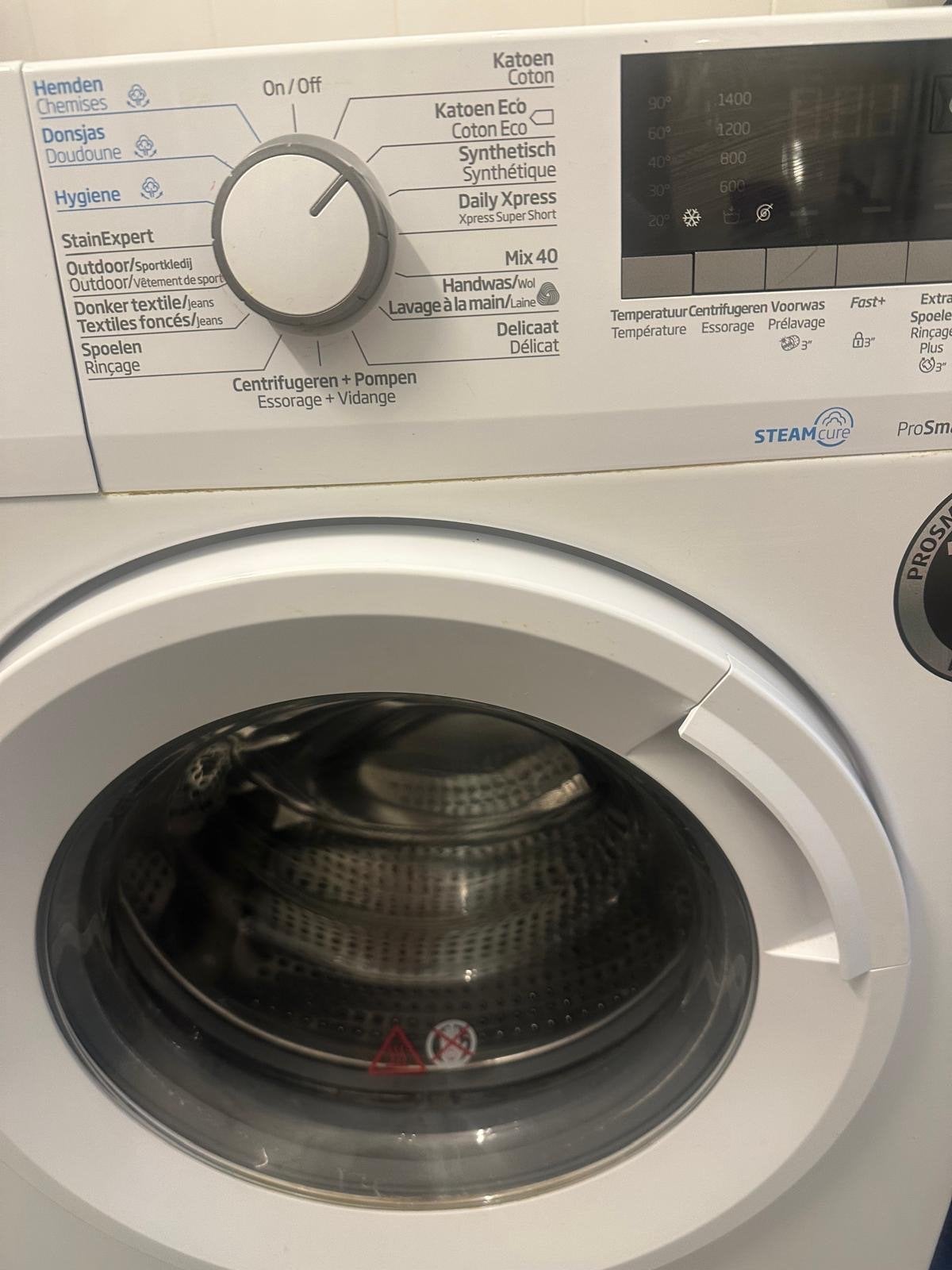 Beko Wasmachine 7kg 1400 toeren - Zo goed als nieuw, Ophalen, Zo goed als nieuw, Voorlader, 85 tot 90 cm