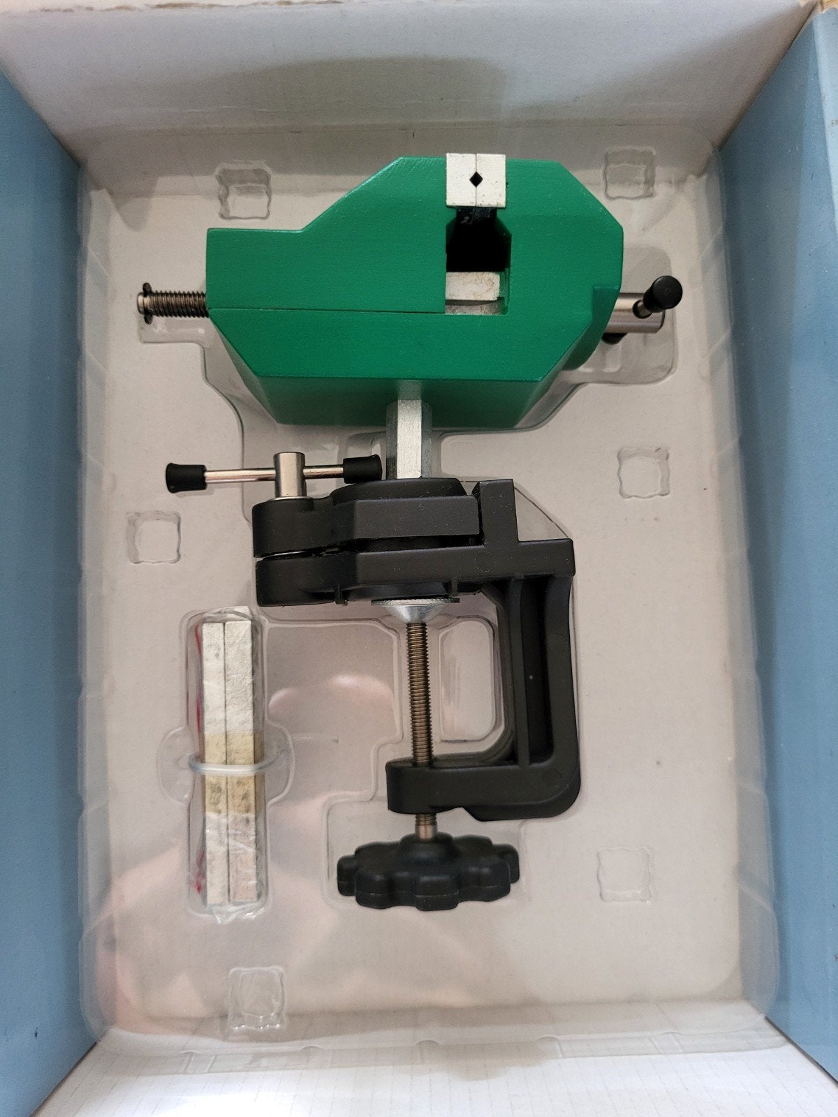 Mini bankschroef - Master Tools - Nieuw in doos, Ophalen, Nieuw, Bankschroef, Overige merken