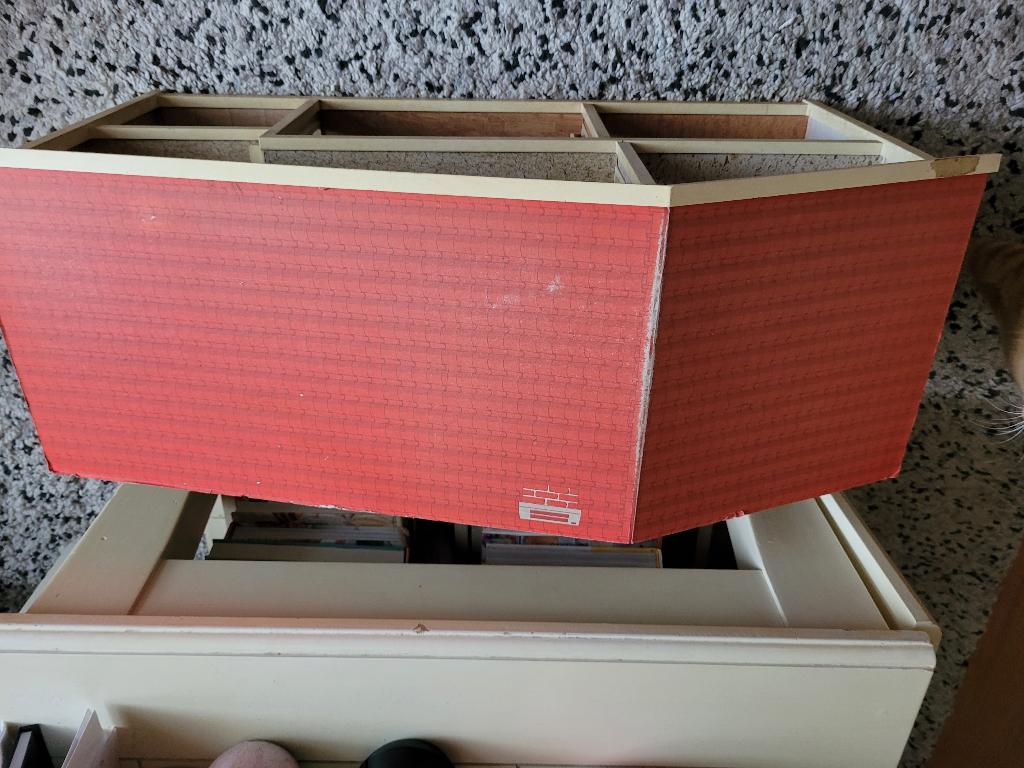 Vintage Poppenhuis etage lundby, Ophalen, Gebruikt, Poppenhuis