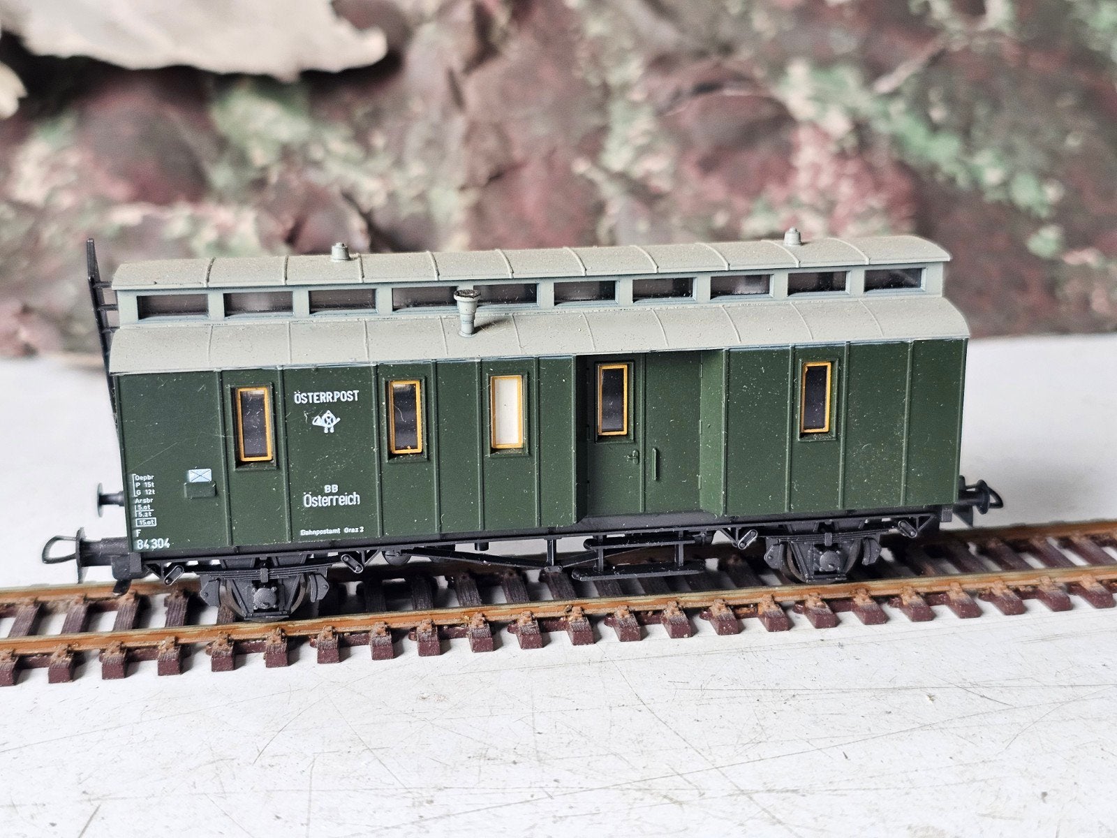Modeltrein Ho OBB Oostenrijkse Spoorwegen - Z.G.A.N., Overige merken, Ophalen of Verzenden, Zo goed als nieuw, Gelijkstroom