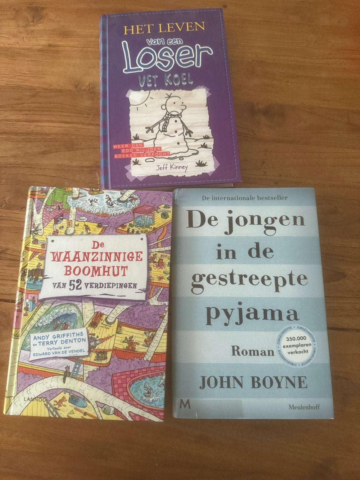 Kinderboeken: Het Leven van een Loser, Boomhut, Gestreepte P, Ophalen of Verzenden, Gelezen, Fictie algemeen