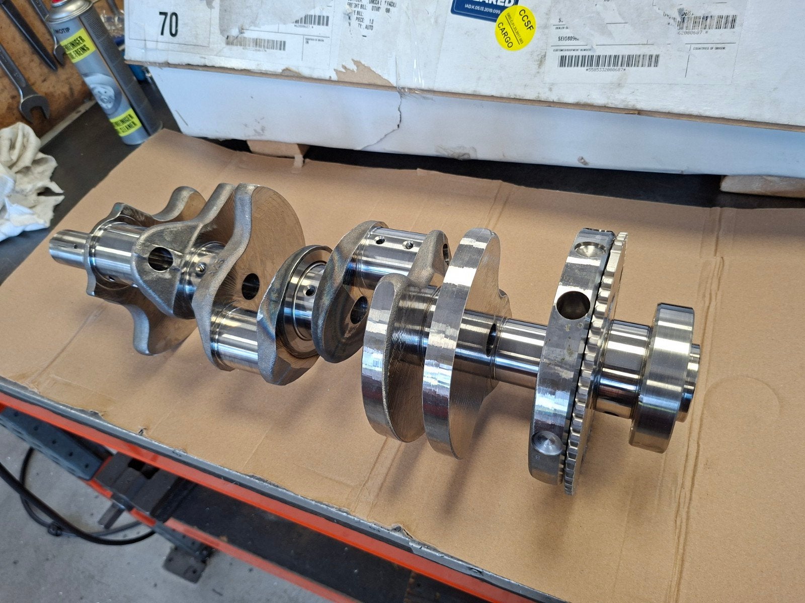 GM/Chevrolet Krukas 6.2 L86 met Hoofd- en Drijfstanglagers, Ophalen of Verzenden, Nieuw, Chevrolet