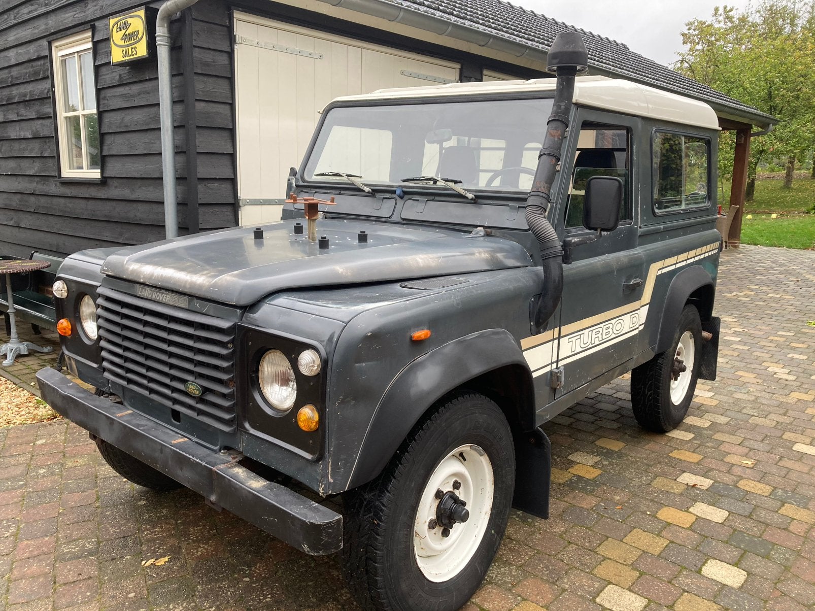 Land Rover (Defender) 90 Hardtop 1987 –LHD- 200Tdi, Auto's, 1730 kg, Zwart, 4 cilinders, 2495 cc