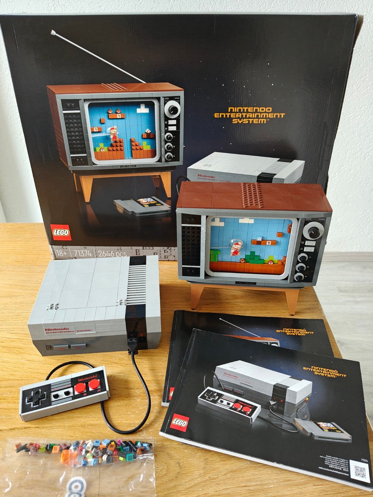 Lego Nintendo Entertainment System (NES) 71374, Kinderen en Baby's, Speelgoed | Duplo en Lego, Ophalen, Compleet, Overige thema's