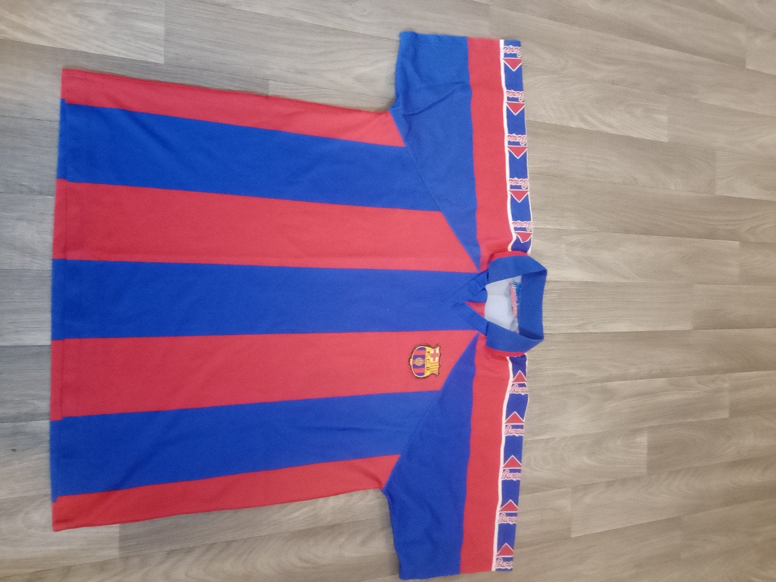 FC Barcelona Voetbalshirt #14 Jordi - Oud Model - Maat XL, Meerkleurig, Maat 56/58 (XL), Ophalen of Verzenden, Voetbal