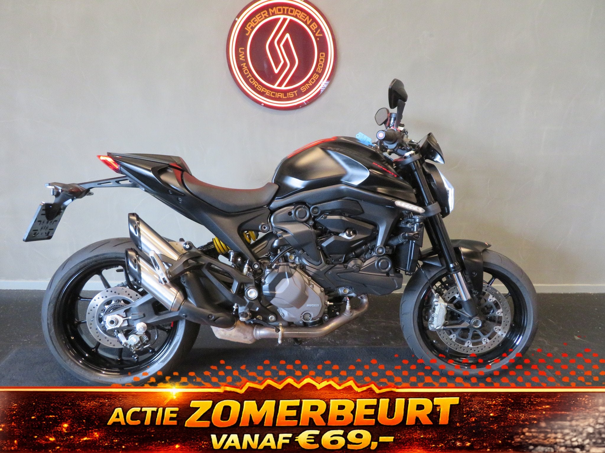Ducati MONSTER 950 + 937 ZEER STRAK! (bj 2021), Motoren, Motoren | Ducati, 950 cc, Bedrijf, Naked bike