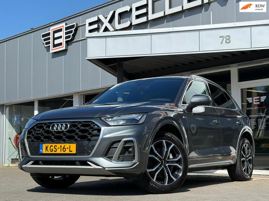 Audi Q5 50 TFSI e S edition, Automaat, Gebruikt, Zwart, 4 cilinders