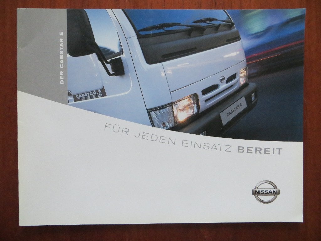 Nissan Cabstar E (aug. 2002), Ophalen of Verzenden, Nieuw, Nissan