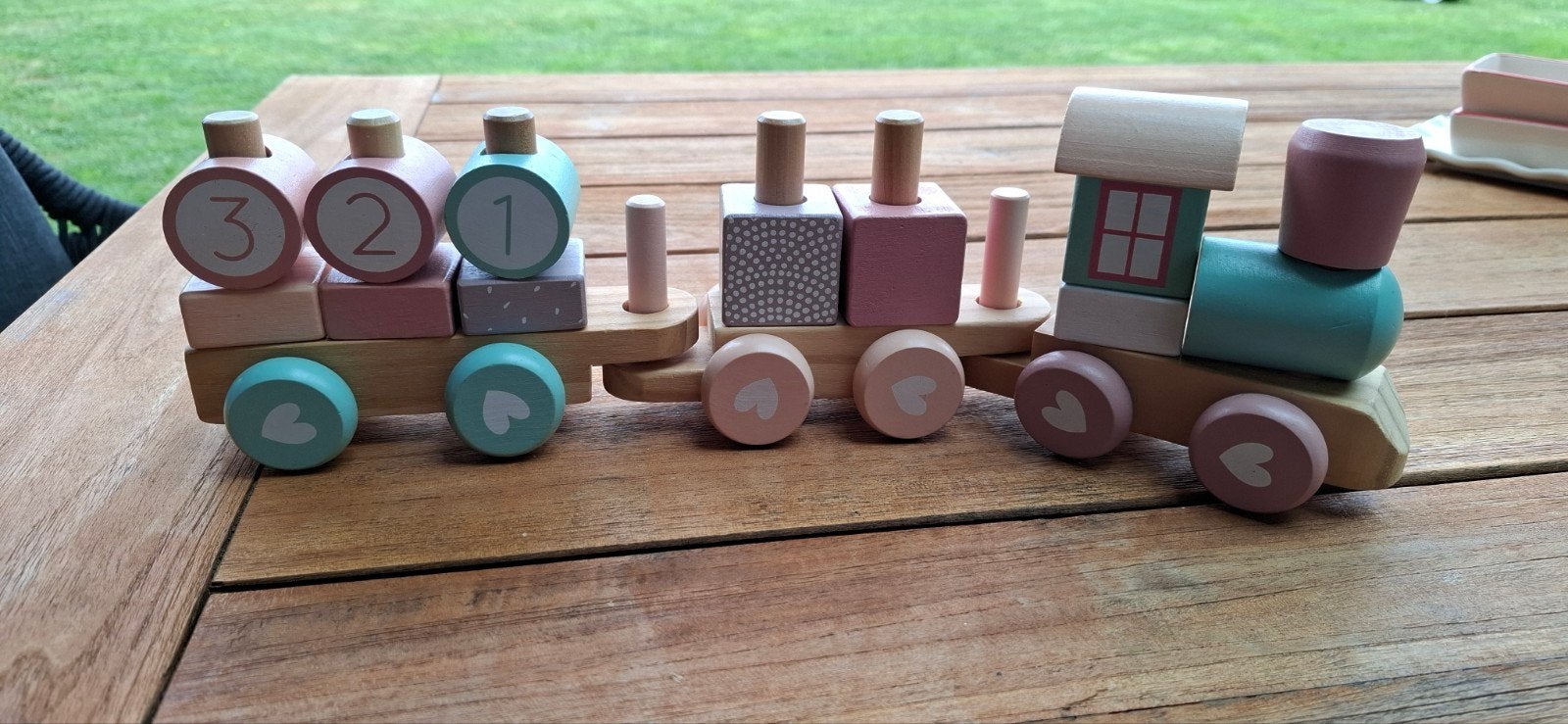 Little Dutch houten speelgoed trein - Zo goed als nieuw, Ophalen of Verzenden