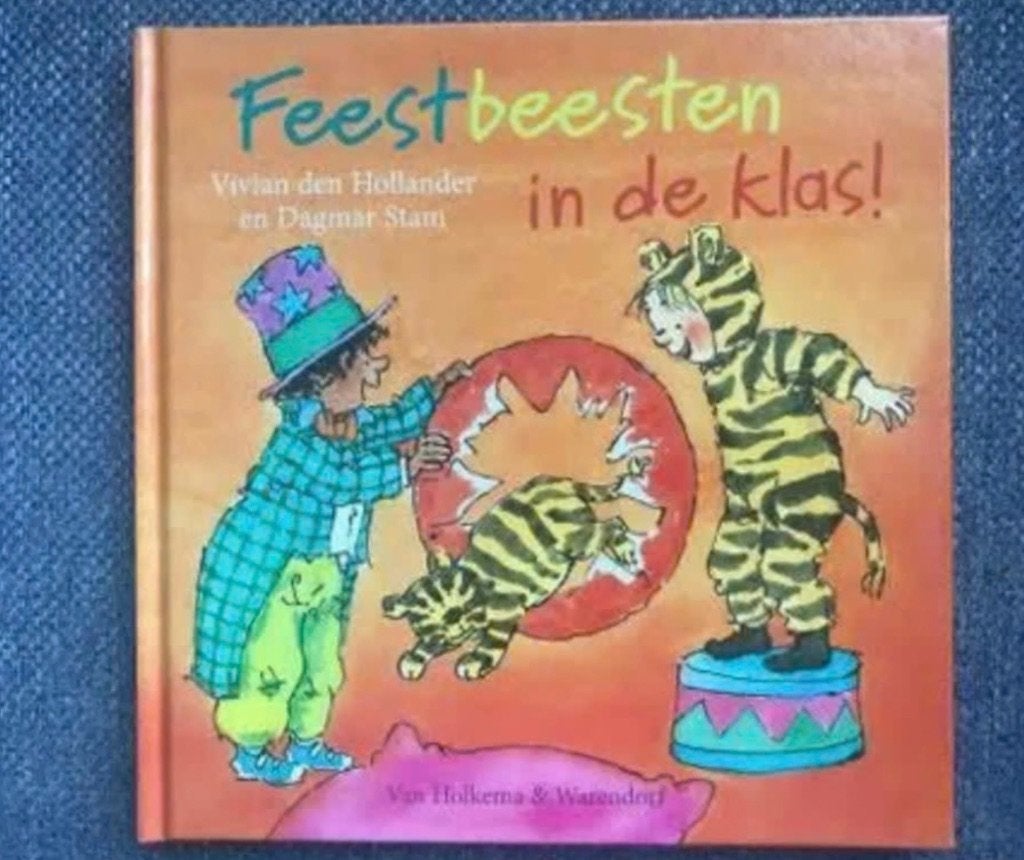 voorleesboek feestbeesten in de klas! Nieuw, Ophalen, Nieuw, Fictie algemeen, Voorleesboek