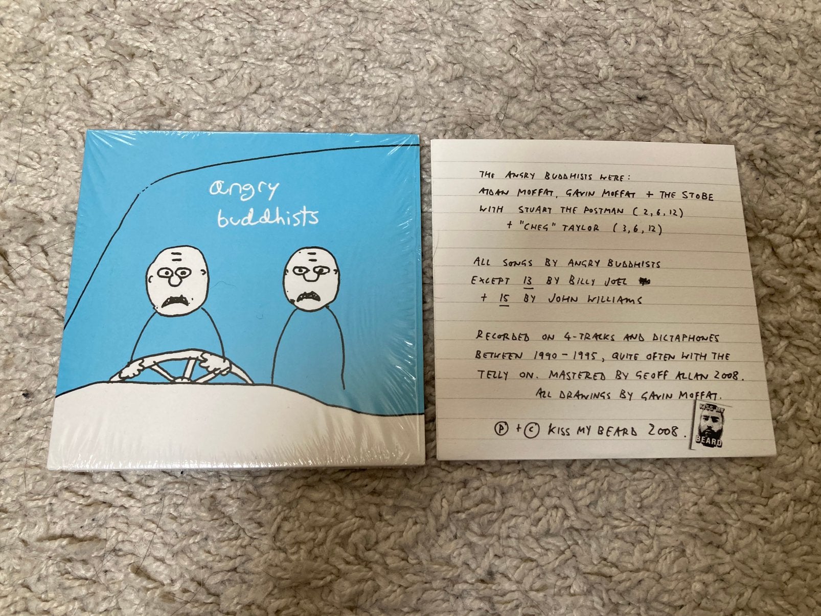 The Angry Buddhists - Naked Women cd AIDAN MOFFAT Arab Strap, Ophalen of Verzenden, Zo goed als nieuw