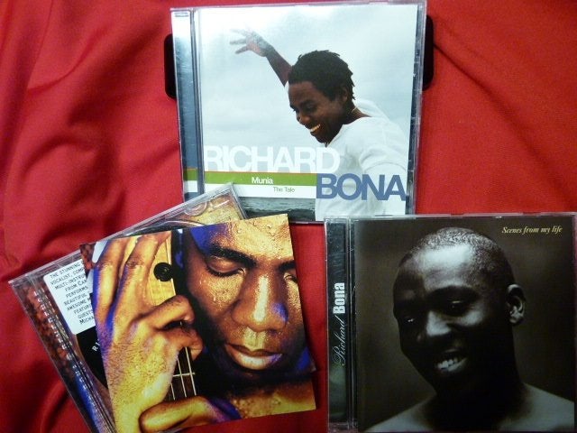 3 x RICHARD BONA CD - MUNIA/ REVERENCE / SCENES FROM LIFE, Ophalen of Verzenden, Zo goed als nieuw