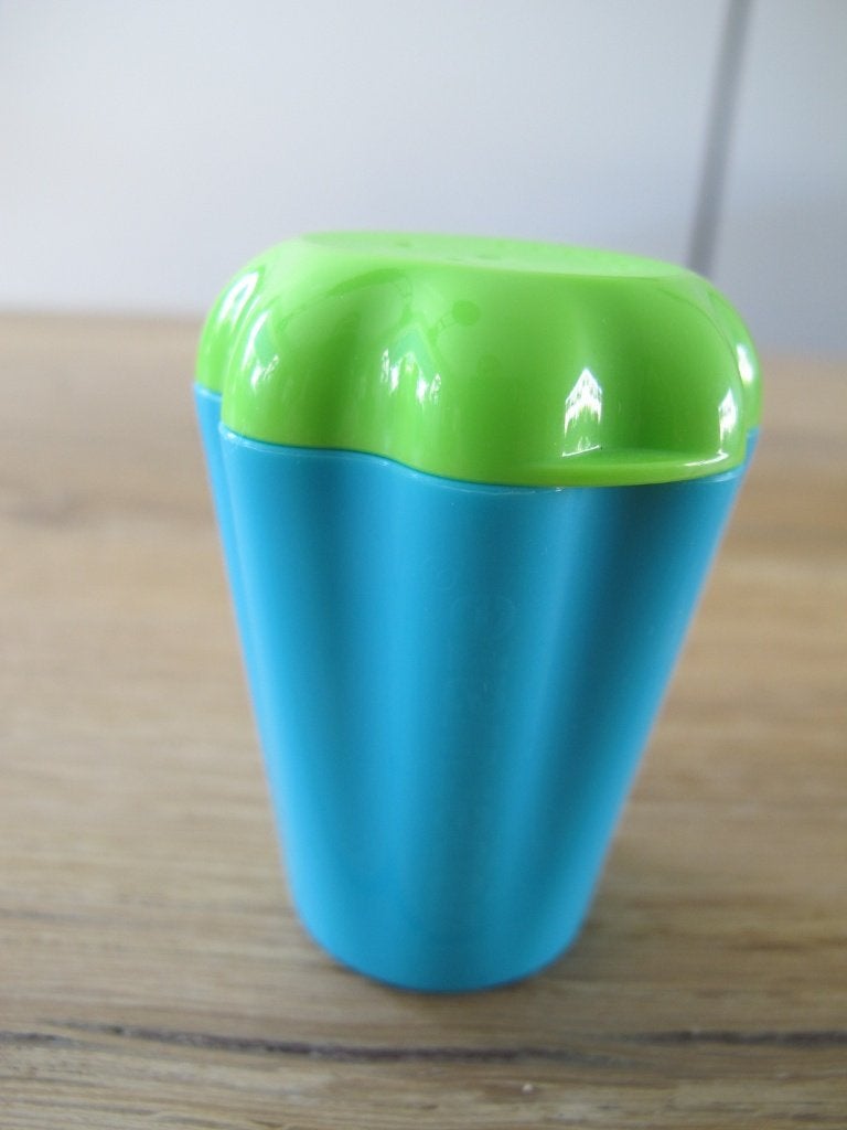 Tandenborstel reissetje voor kinderen, Tupperware, Blauw, Overige typen, Ophalen of Verzenden, Met deksel