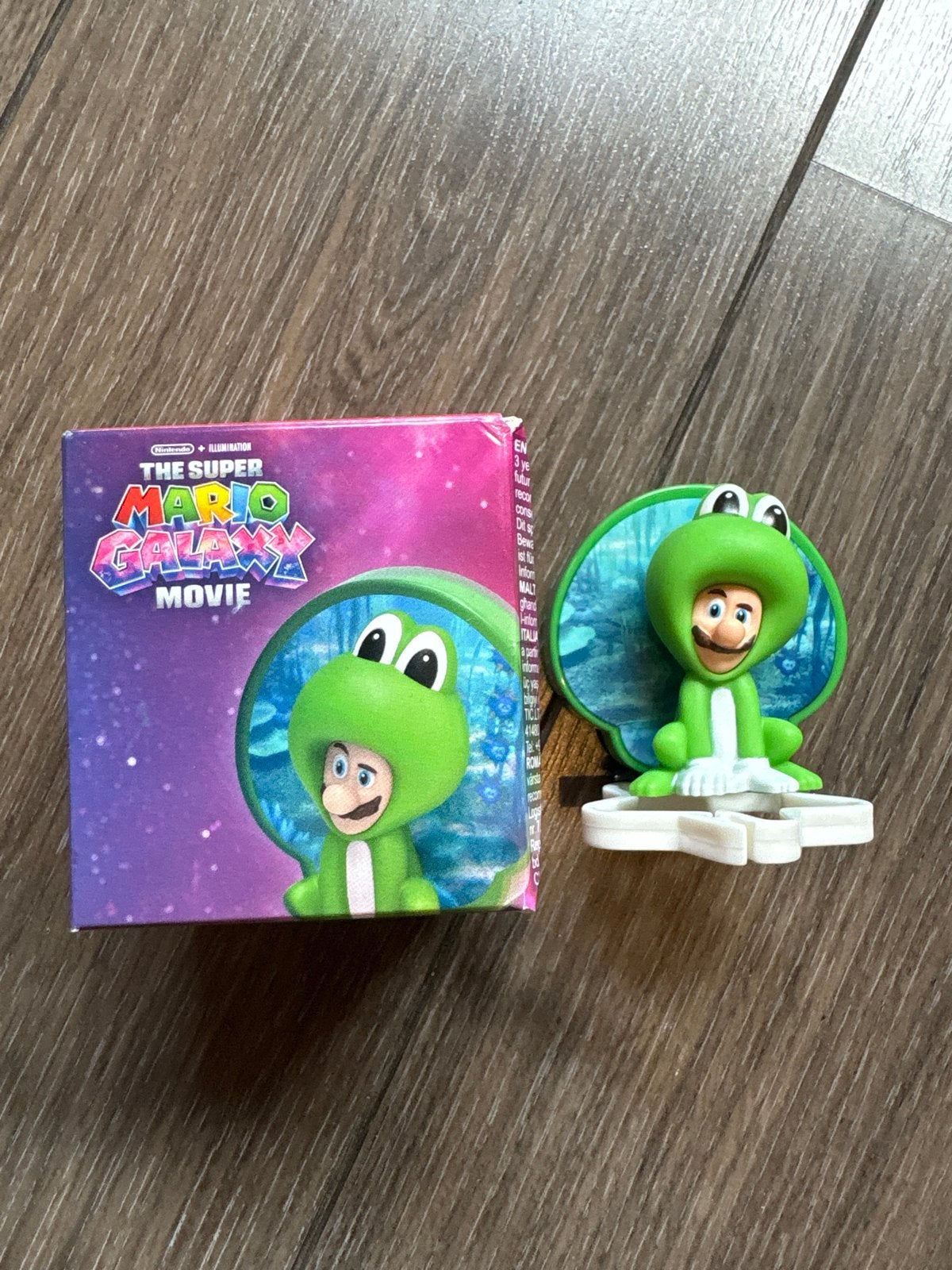 Super Mario Galaxy Movie Luigi Figuur McDonald's Happy Meal, Ophalen of Verzenden, Nieuw, Jongen of Meisje
