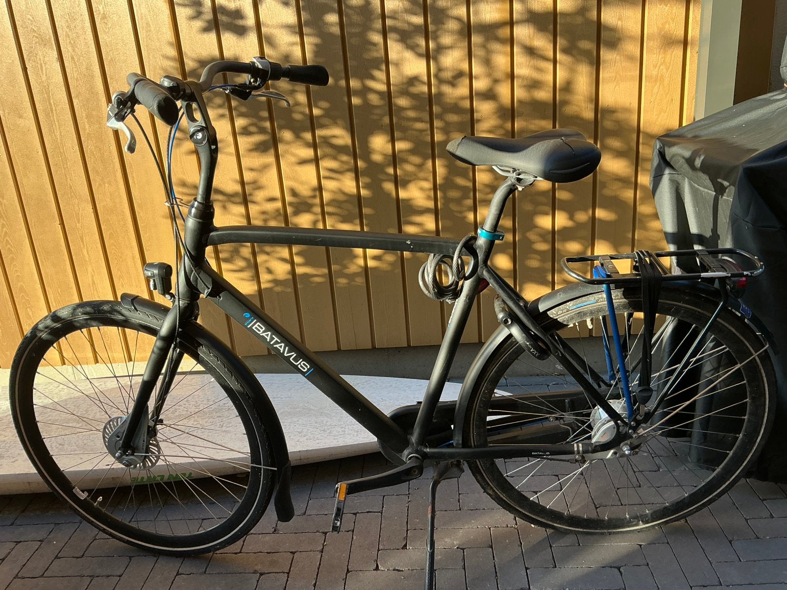 Foto 2 van Batavus zwarte herenfiets