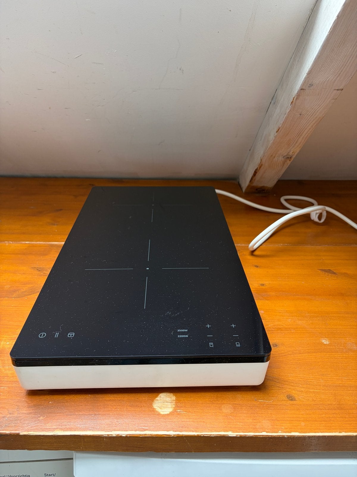 Zo goed als nieuwe IKEA 2-pits elektrische kookplaat, Witgoed en Apparatuur, Kookplaten, Ophalen, 3 kookzones of minder, Zo goed als nieuw
