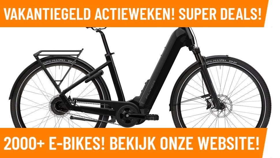 Flyer Upstreet 5.40 ebike met midden motor 5500 nu 2599,-, Fietsen en Brommers, Overige merken, Nieuw, Ophalen of Verzenden, 50 km per accu of meer
