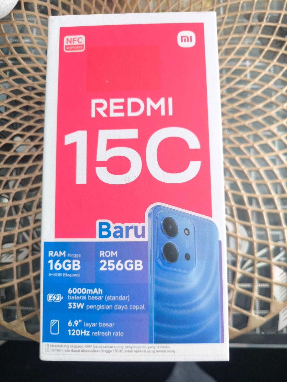Xiaomi Redmi 15C 256GB RAM 16GB met 33W oplader (Nieuw), Ophalen