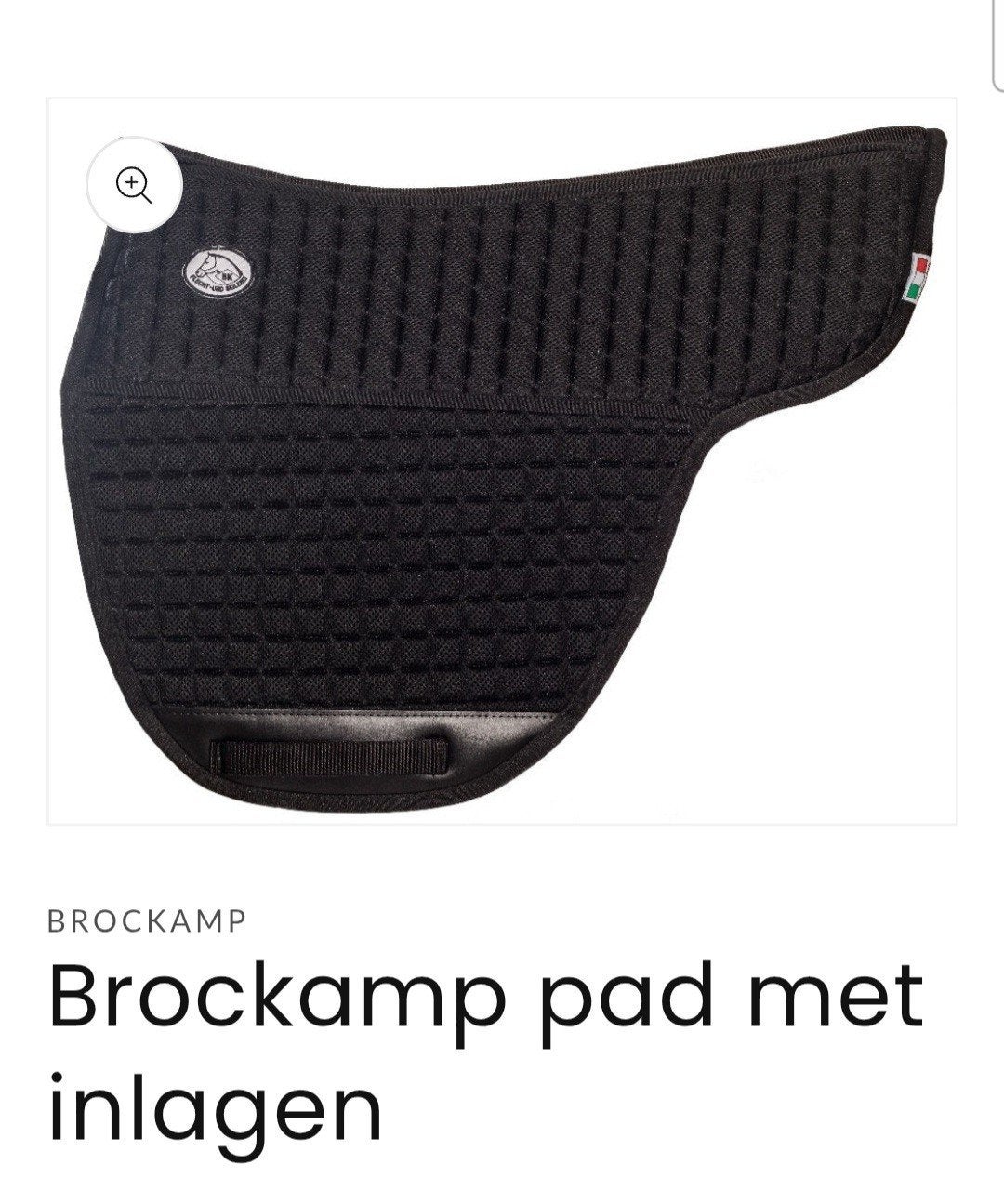 Gezocht Brockamp pad met inlagen, Ophalen of Verzenden
