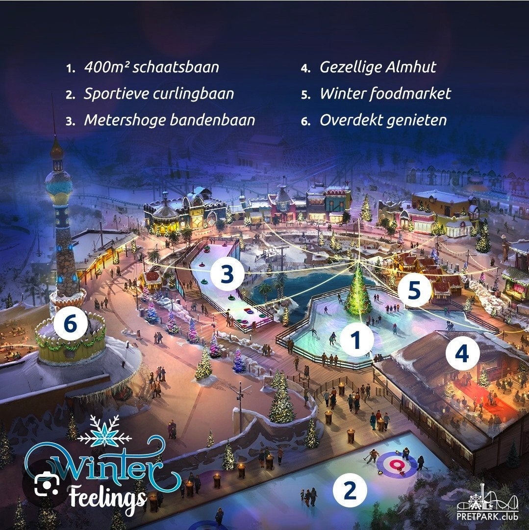 7 tickets winter feelings toverland, Tickets en Kaartjes, Evenementen en Festivals, Drie personen of meer