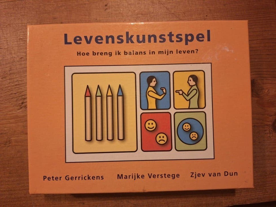 Levenskunstspel: Balans in je leven, Een of twee spelers, Ophalen of Verzenden, Gebruikt, Peter Gerrickens, Marijke Verstege, Zjev van Dun