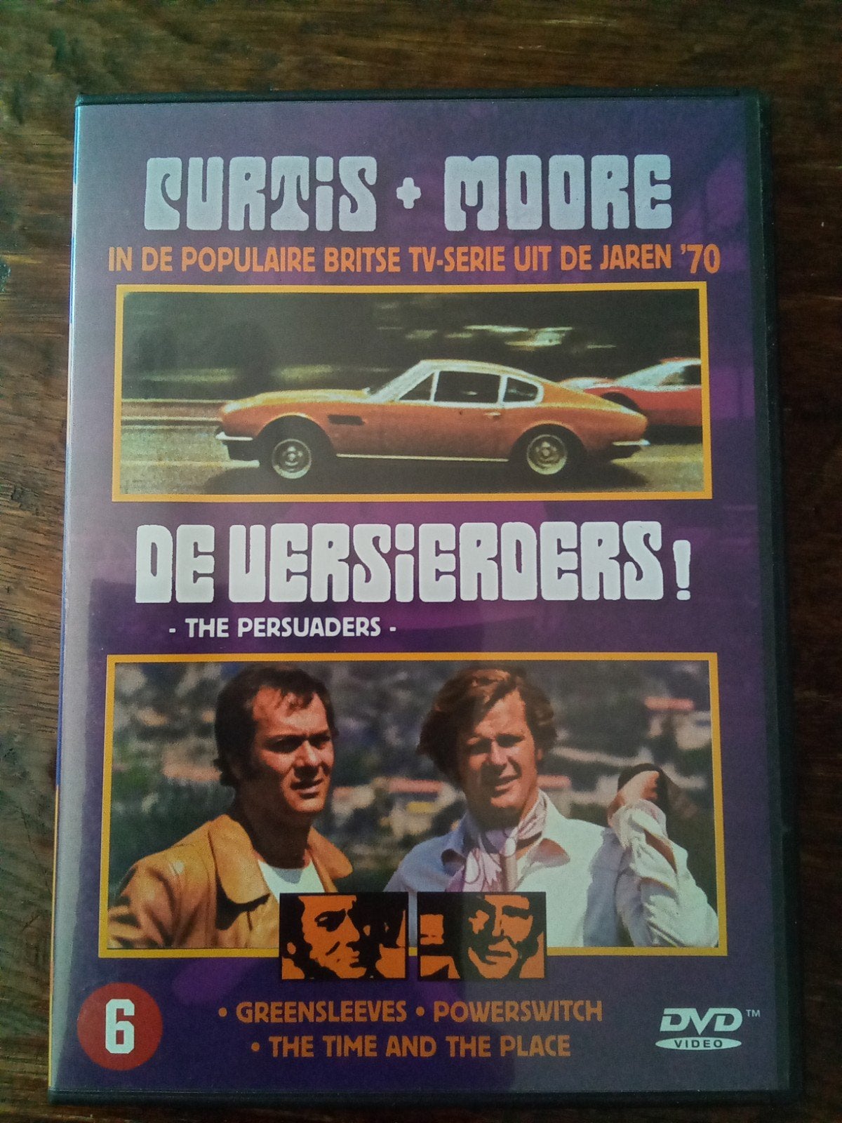 The Persuaders! De versierders - Tony Curtis + Roger Moore, Vanaf 6 jaar, Ophalen of Verzenden, Zo goed als nieuw, Actie en Avontuur