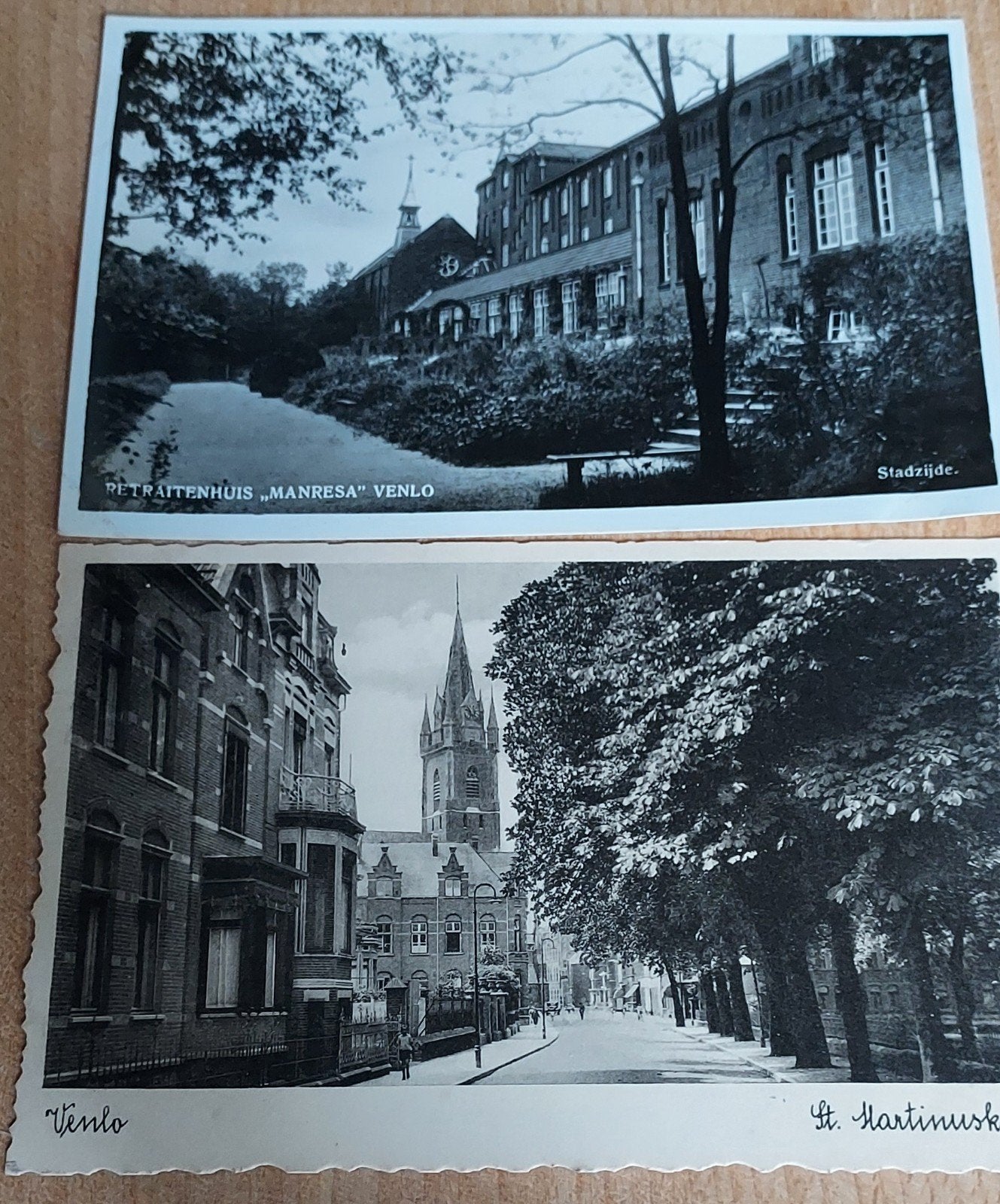 venlo, Martinuskerk en Manresa retraittenhuis, Ophalen of Verzenden, 1920 tot 1940, Limburg