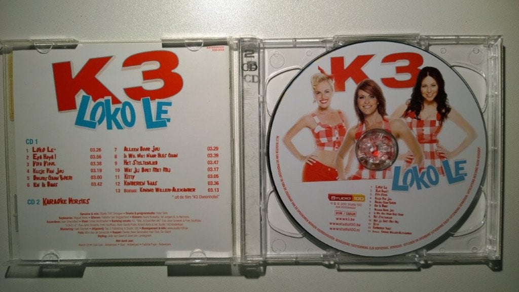 K3 - Loko Le, Ophalen of Verzenden, Zo goed als nieuw, Album, Muziek