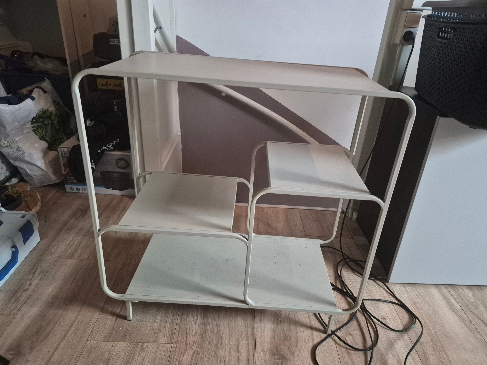 metalen vakkenkast, Ophalen, Gebruikt, Modern, functioneel, Metaal of Aluminium