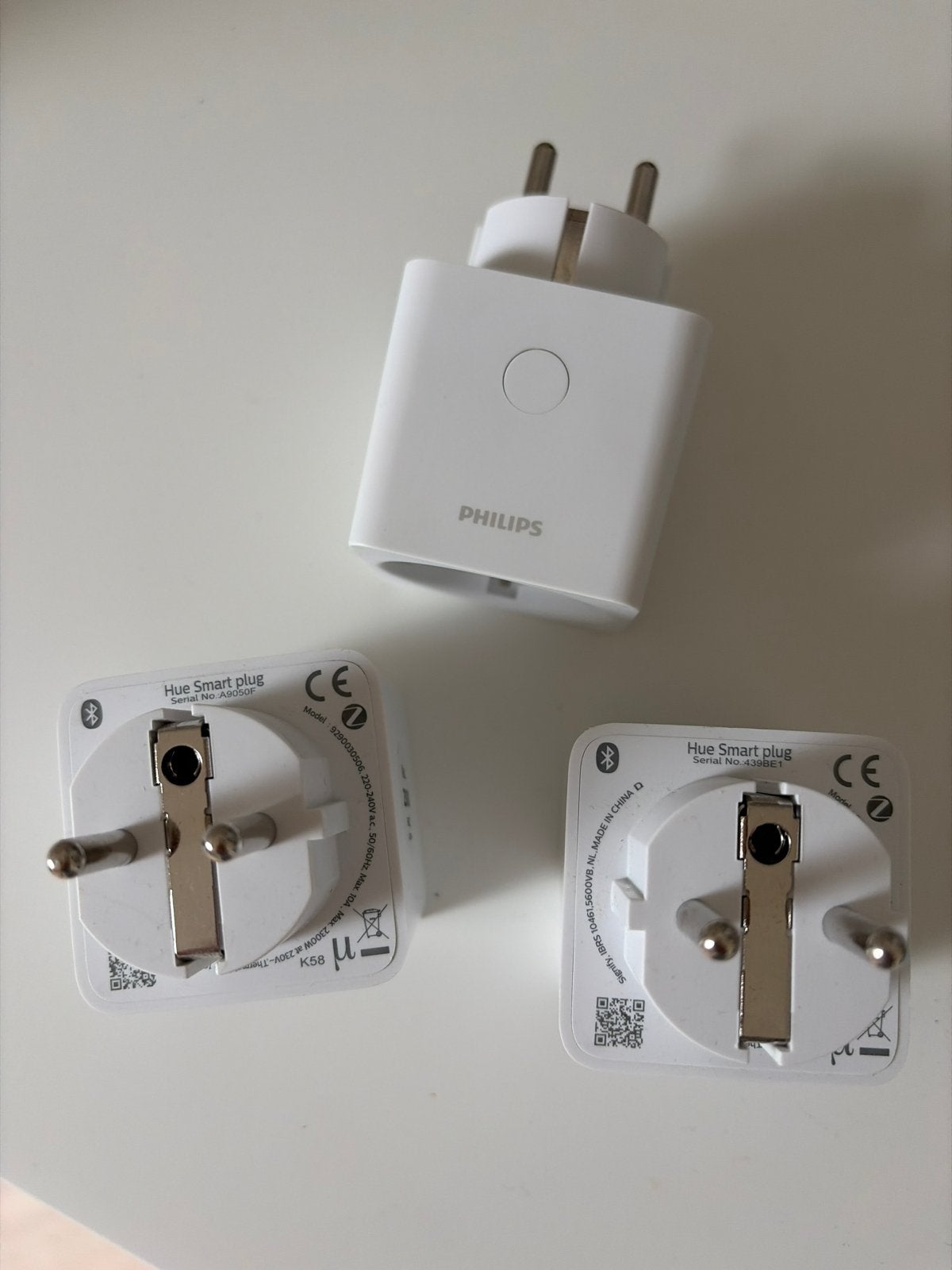 Philips Hue Smart Plug (3 stuks), Wit, Kunststof, Smart home compatibel, Ophalen of Verzenden