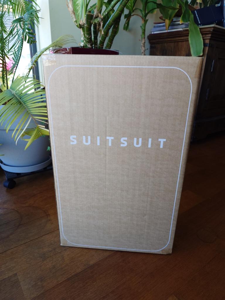 SUITSUIT Fab Seventies 55cm Carry-on Taupe, Wieltjes, 50 tot 60 cm, Hard kunststof, Nieuw