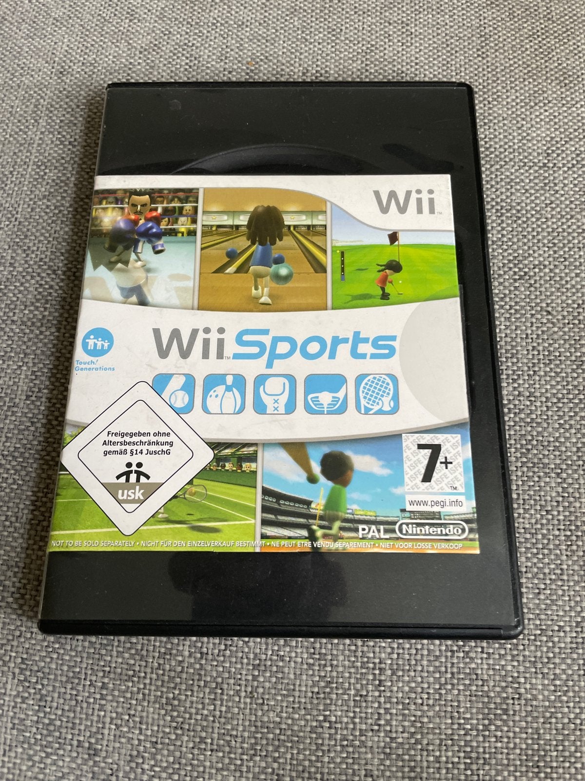 Wii Sports (PAL versie) - Nintendo Wii, Ophalen of Verzenden, Gebruikt, Zonder controller, Met games